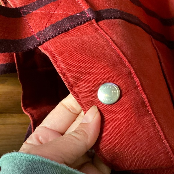 Hermès Red Foure tout GM Tote Bag - Picture 10 of 12